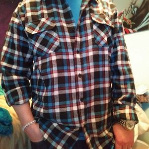 Men's Long Sleeve Plaid Flannel